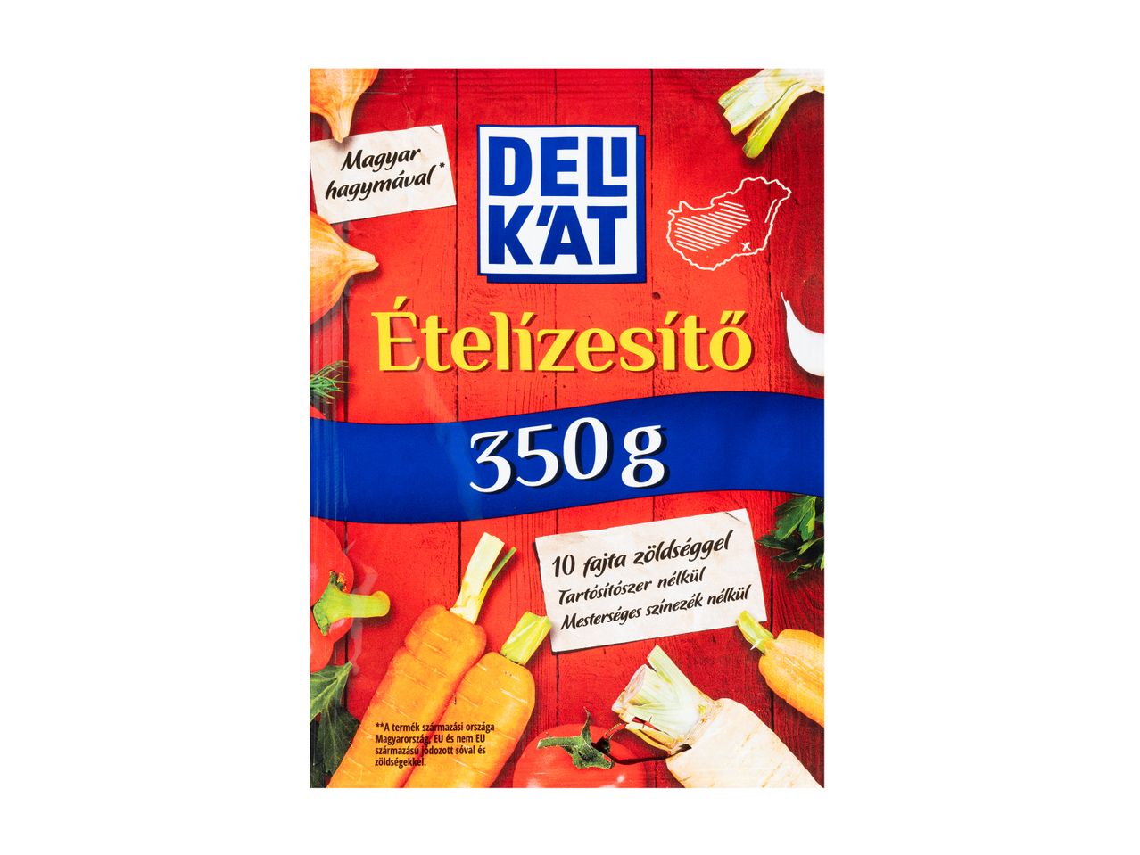 DelKat fűszer, 350g, 10 féle zöldséggel.