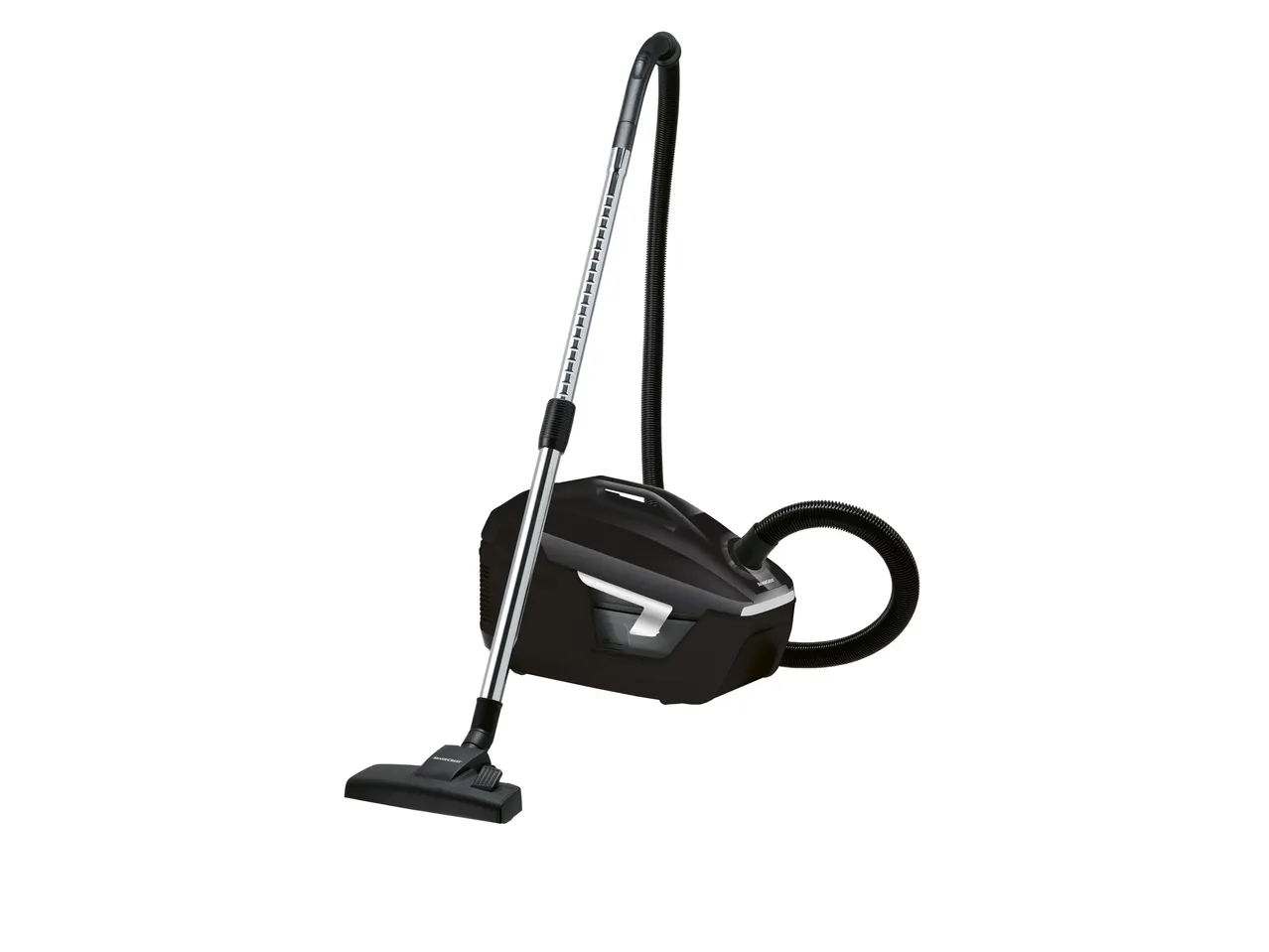 Aspirador com filtro de água Silvercrest® em preto e prateado