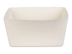 Beige felt storage basket