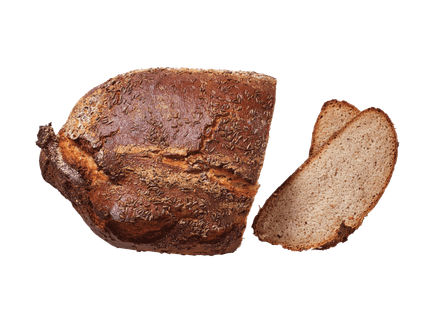 Duona su raugu ir ruginiais miltais