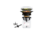 Monsieur Cuisine Connect multicozinha com cestos a vapor e acessórios.