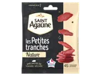 Sachet de fines tranches de viande séchée, saveur nature, avec 45 tranches environ.