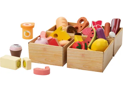 Mediniai parduotuvės reikmenys 