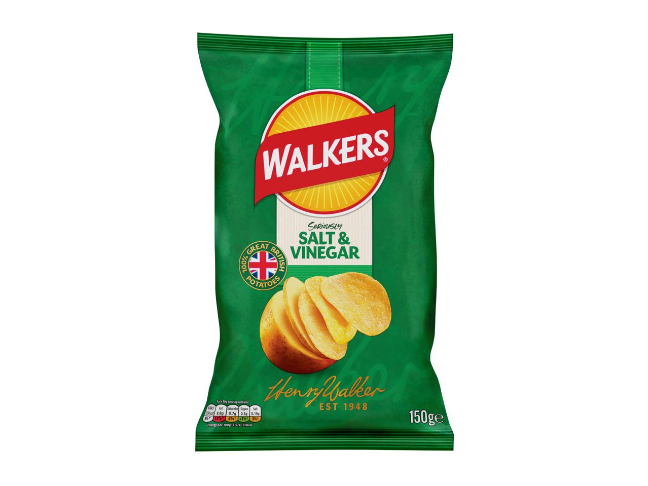 Walkers Salt & Vinegar Multipack Crisps
