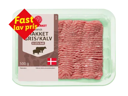MADVÆRKET Hakket grise- og kalvekød