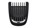 Black 1mm trimmer comb attachment for hair clippers or beard trimmers.