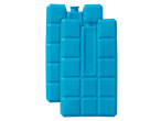Două baterii de răcire CRIVIT albastre cu textul 'ICEBLOCKS'.