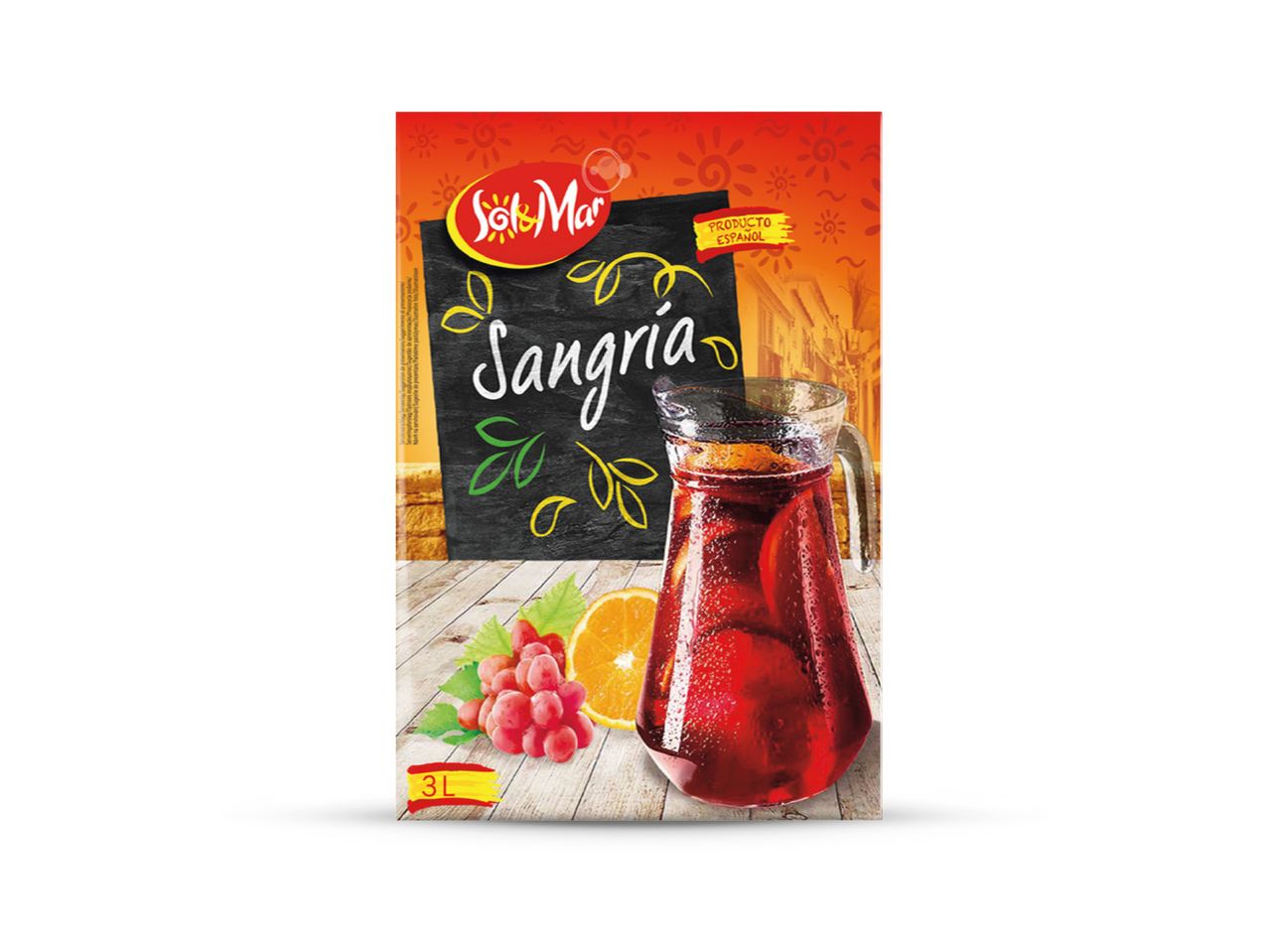 Pakiranje Valdor Sangria praha za pripremu sangrije.
