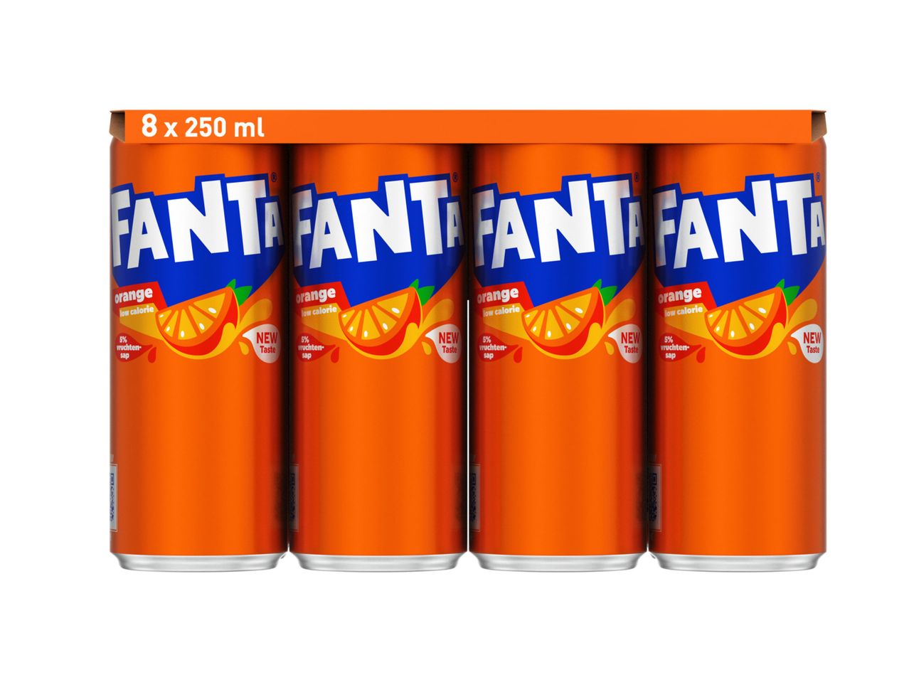 Ga naar volledige schermweergave: 8-pack Fanta orange - afbeelding 1