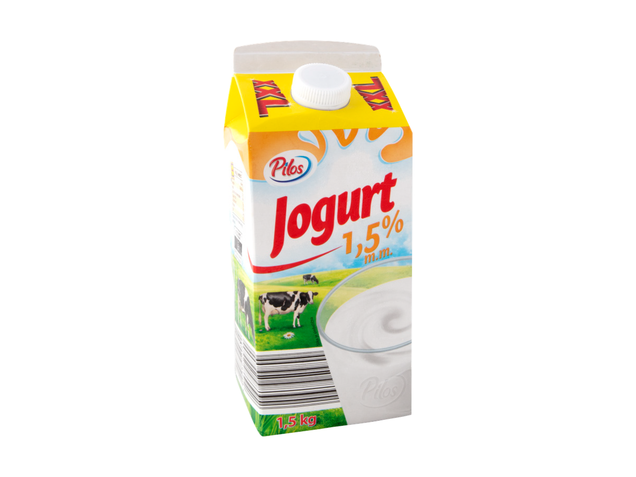 Pilos jogurt 1,5% m.m. u pakovanju od 1,5 kg