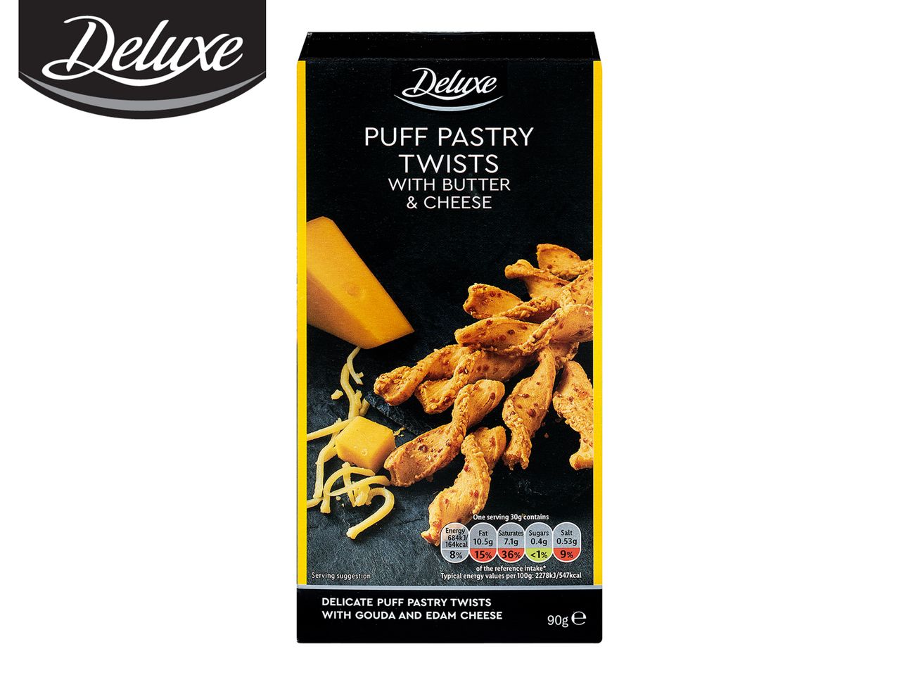 Go to full screen view: Deluxe Cheese Twists Assorted - Image 1
