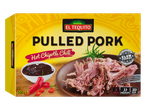 El Tequito pulled pork met pikante chipotle chili: langzaam gegaard, pittig vlees.
