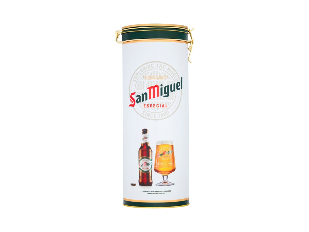 Go to full screen view: San Miguel & Chalice Gift Set - Image 1
