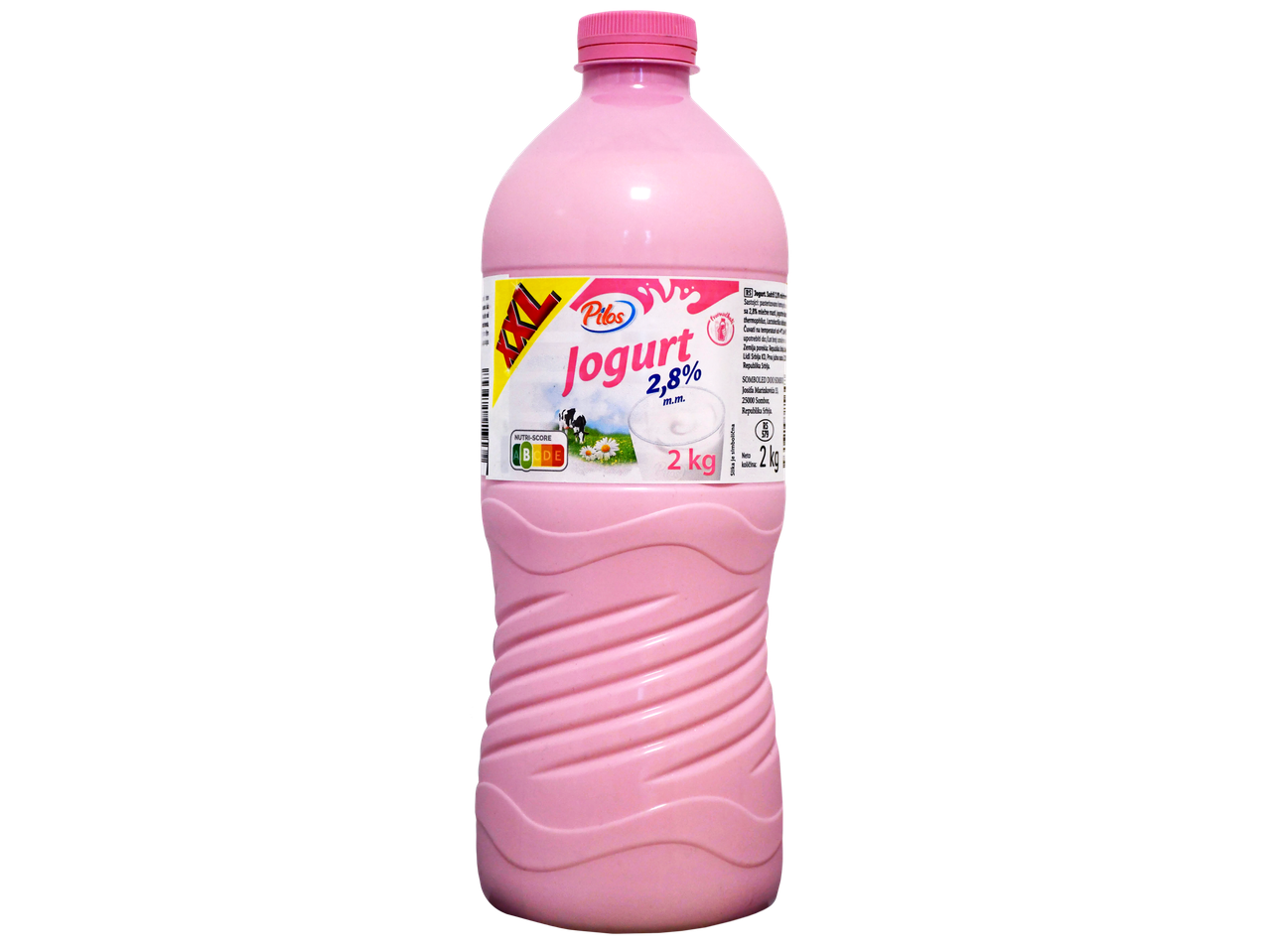 Pilos Jogurt XXL 2,8% mlečne masti, boca od 2 kg