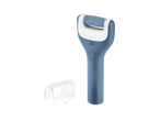 Lixa elétrica para pés CIEN BEAUTY azul com rolo abrasivo e tampa protetora transparente.