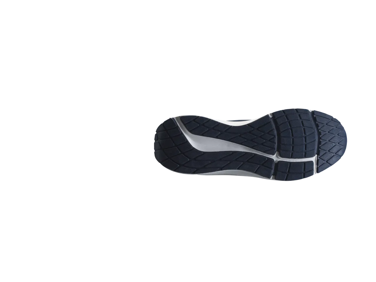 Sola de sapatilha de corrida masculina CRIVIT com piso antiderrapante.