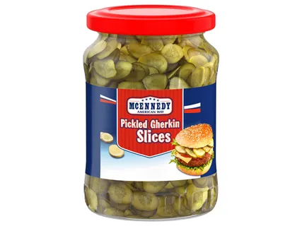 Szeletelt savanyított uborka*