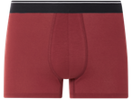 Slip boxer rossi di cotone.