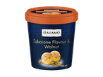 Gelado Italimo sabor Zabaione com nozes, 750 ml.