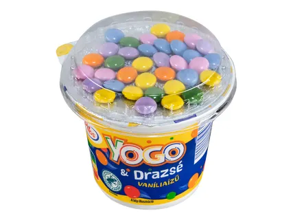 Yogo desszert drazséval
