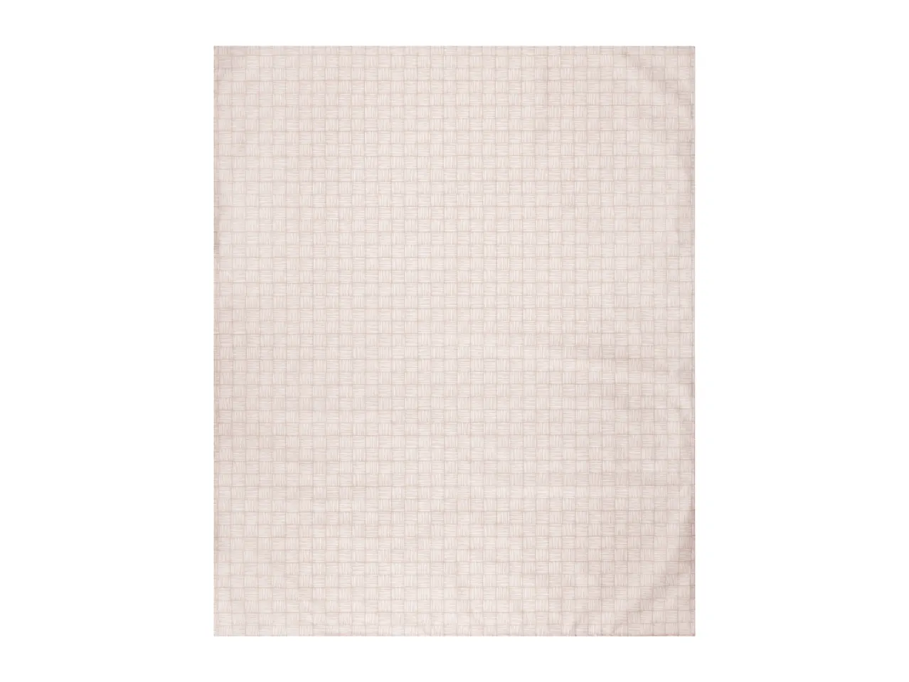 Light beige tea towel with a subtle woven checkered pattern