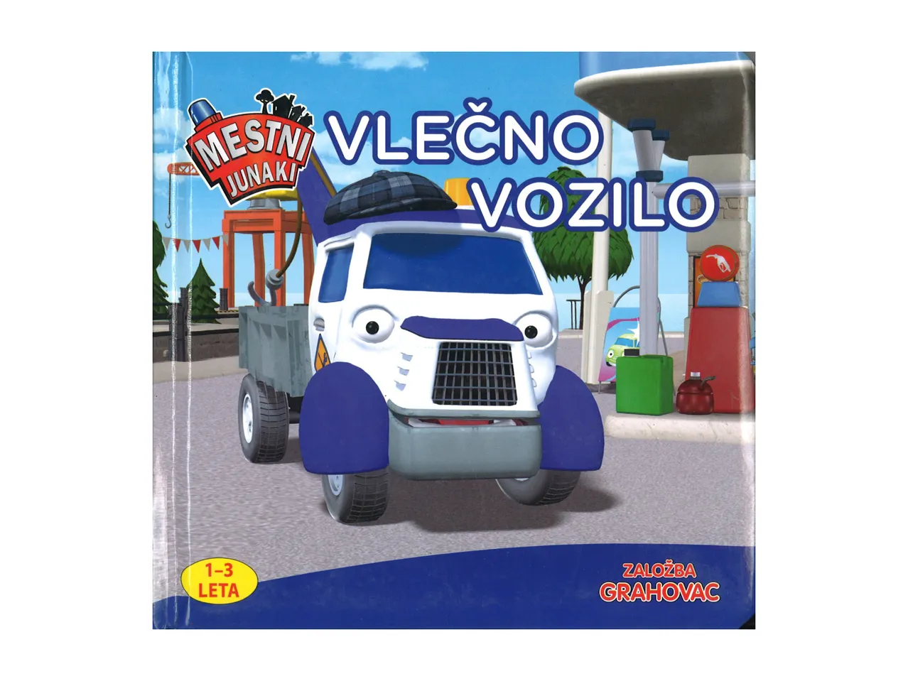 Otroška slikanica o reševalnem vozilu.