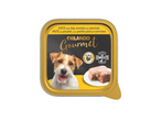 Pâté Orlando Gourmet au poulet, petits pois et carottes pour chiens