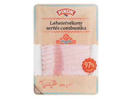 Leheletvékony sertéscombsonka