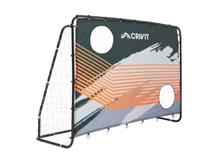 CRIVIT Fodboldmål med stofmur