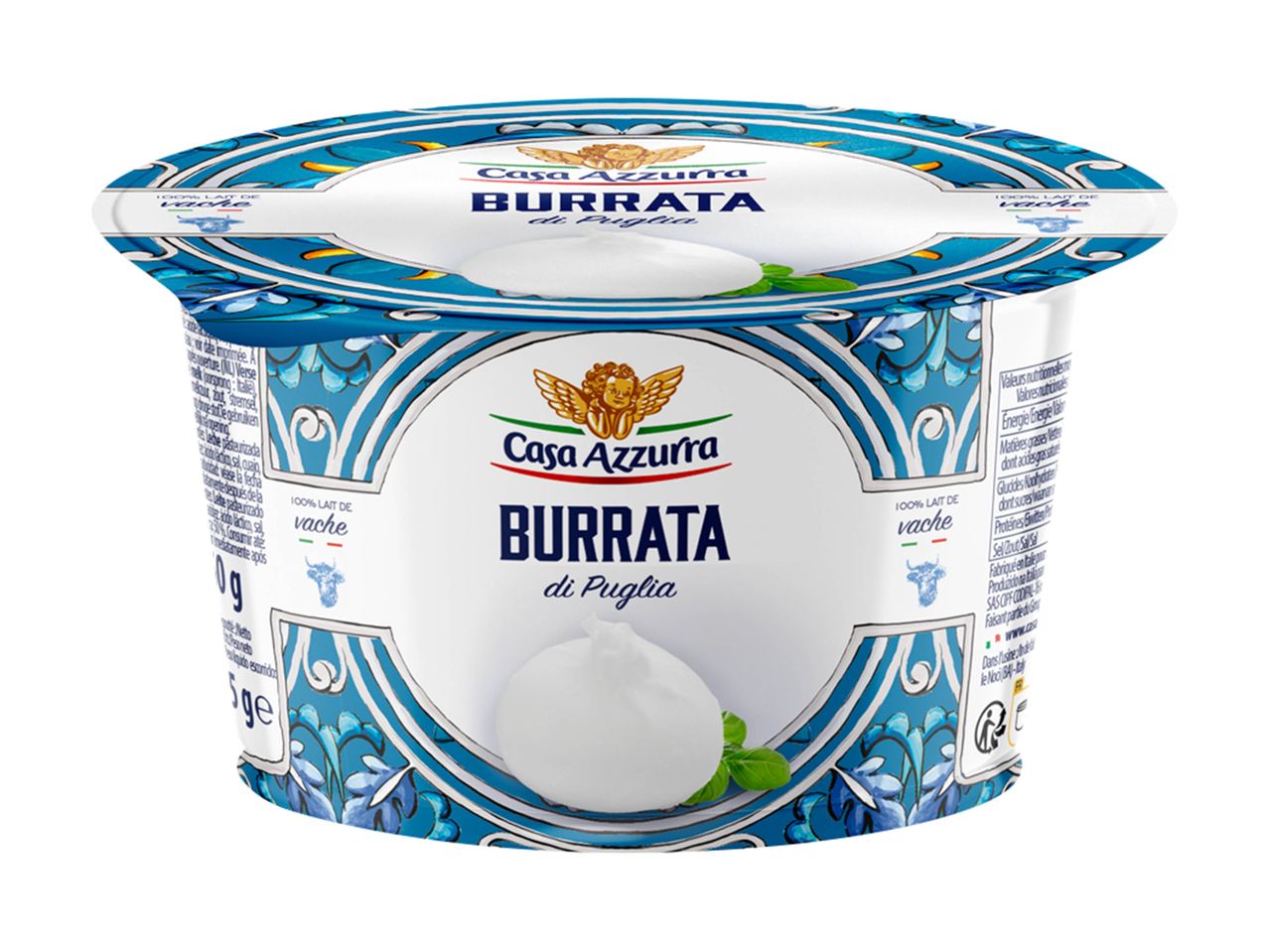 Pot de burrata Casa Madama.