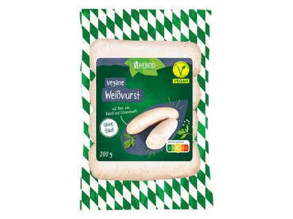 Vemondo Vegane Weißvurst/veganer Leverkäse
