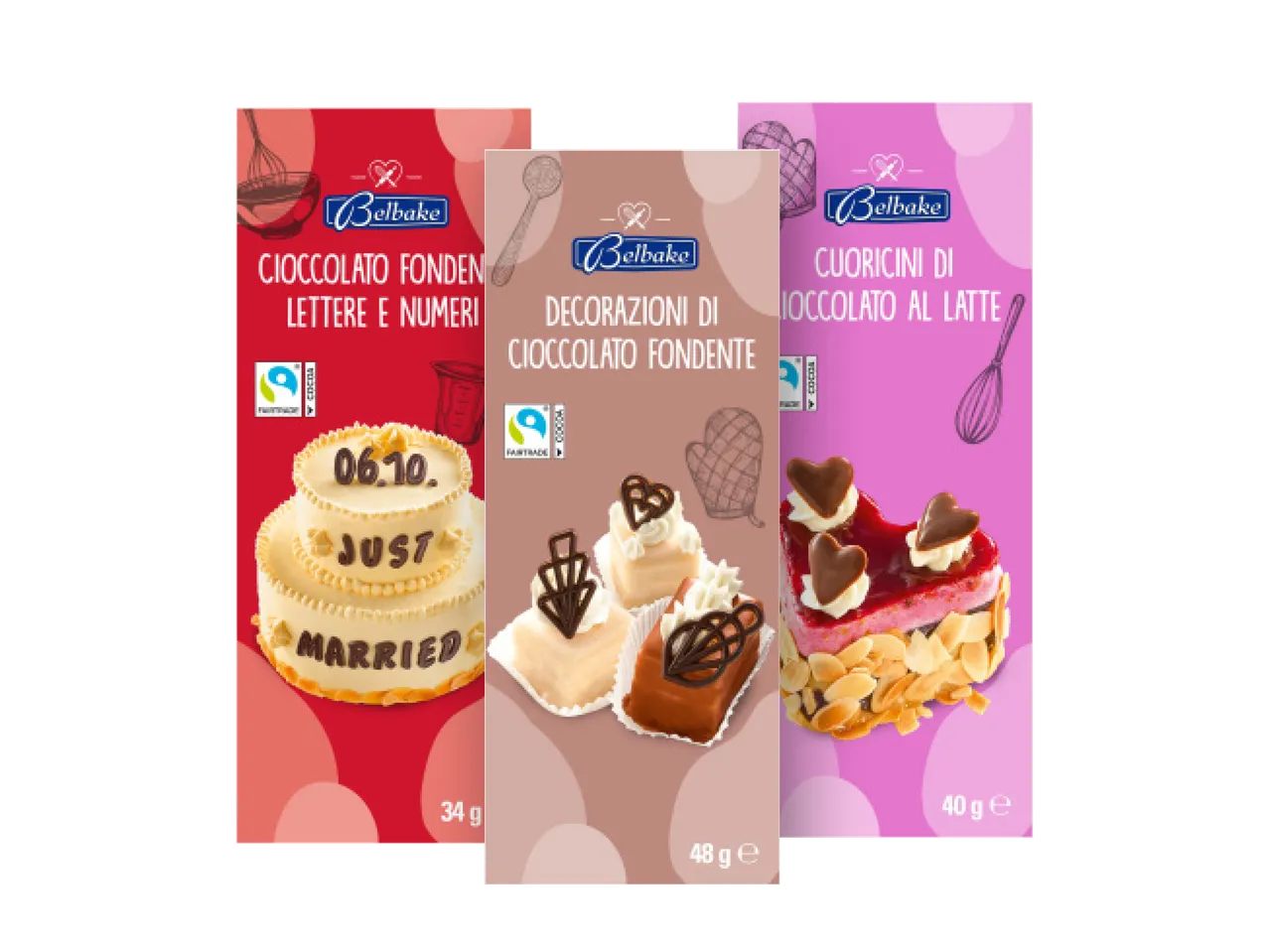 Decorazioni di cioccolato