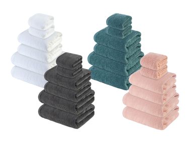 LIVARNO home Frottierset, 6-teilig