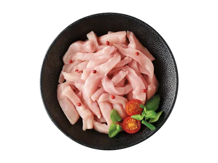 Šviežios vištienos filė juostelės