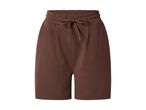 Brune shorts med elastik i taljen og snøre