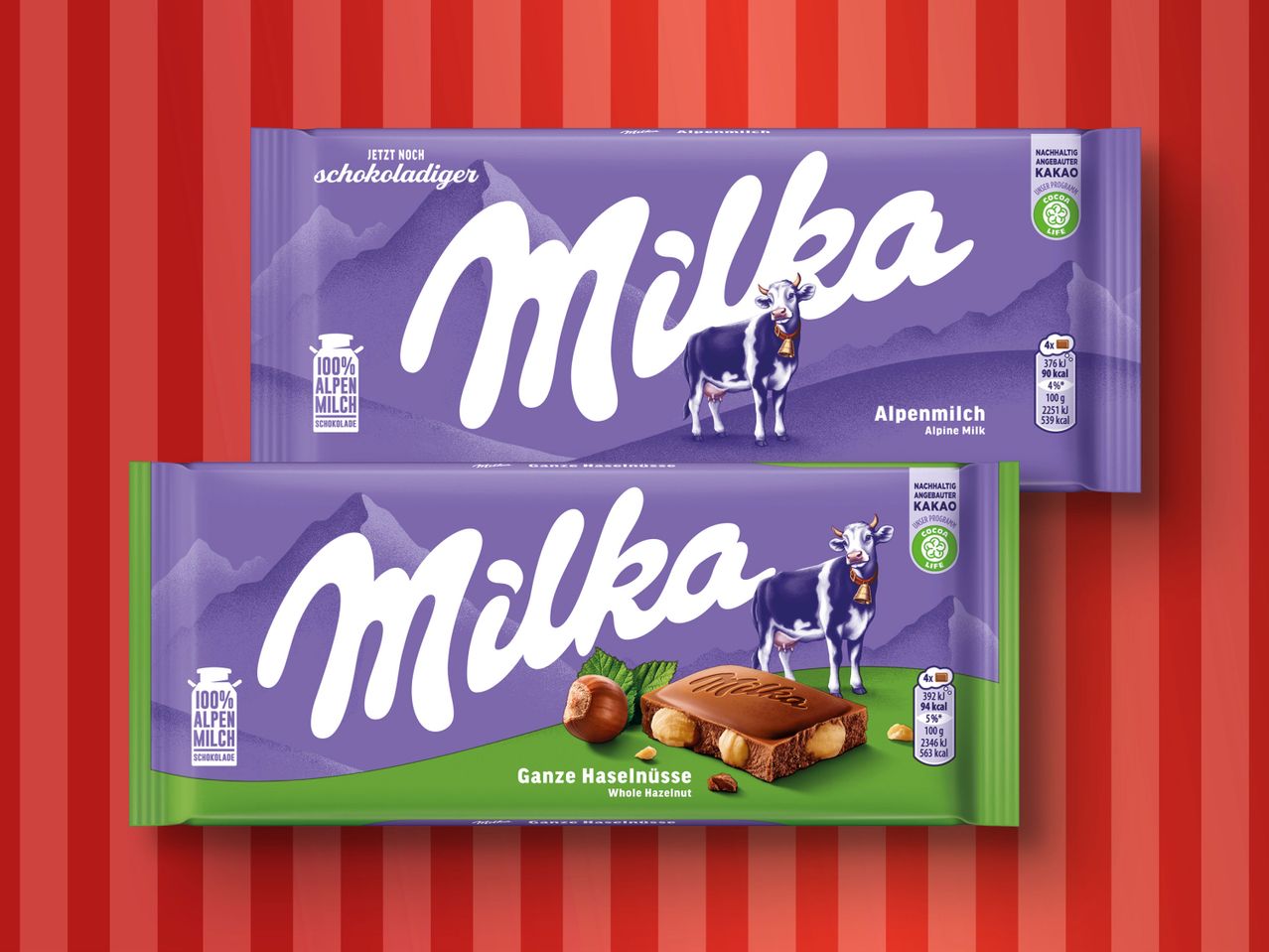 Tafelschokolade Milka