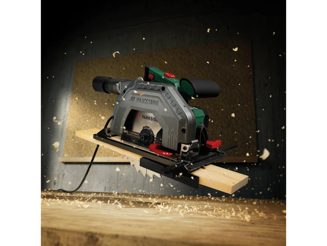 Go to full screen view: 1350W Circular Saw - Image 3