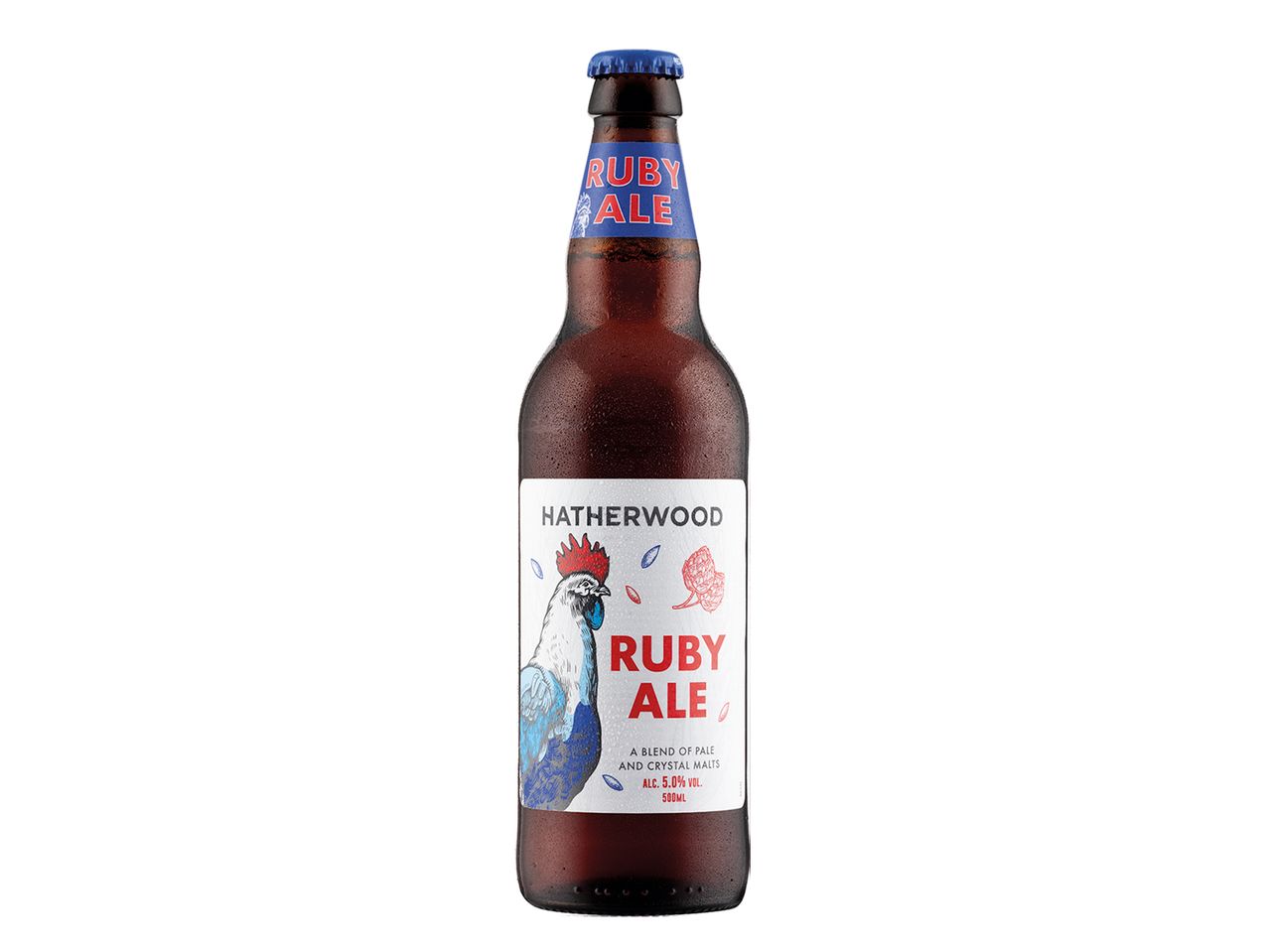 Go to full screen view: Hatherwood Ruby Rooster Ale - Image 1