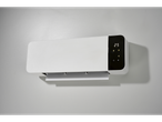 TRONIC® 2000W Wall-Mounted Ceramic Fan Heater with digital display showing 25 degrees