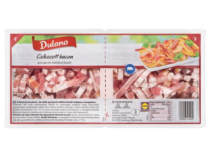 Csíkozott bacon