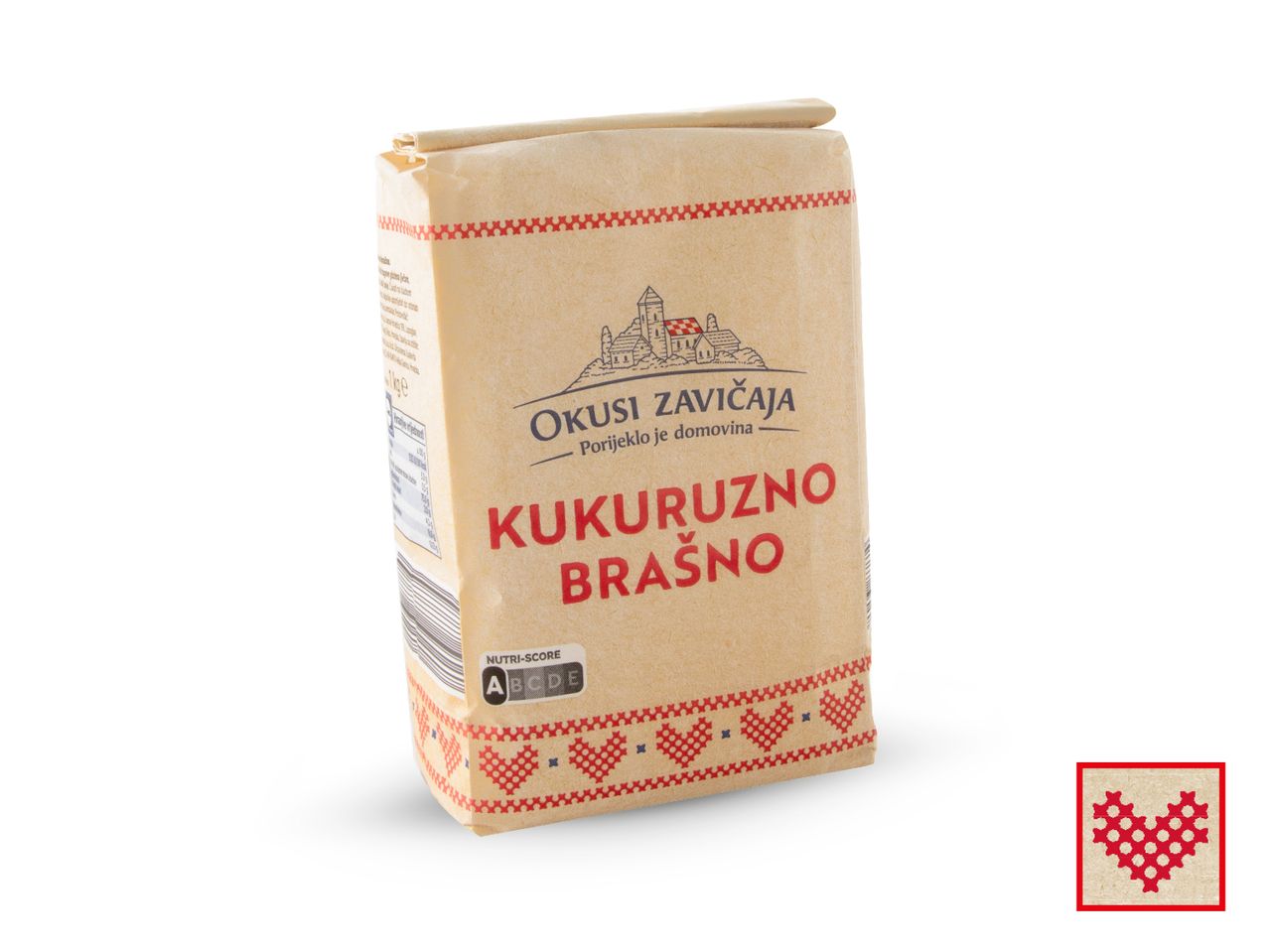 Pakiranje kukuruznog brašna Črim Lika.