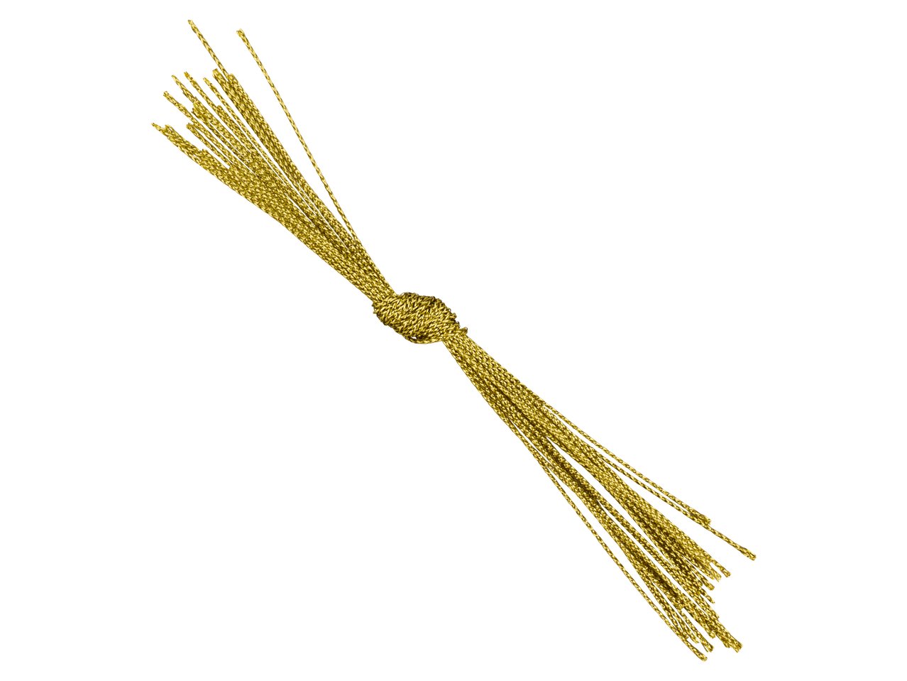 LIVARNO home enfeite dourado para árvore de Natal em forma de feixe de cordões