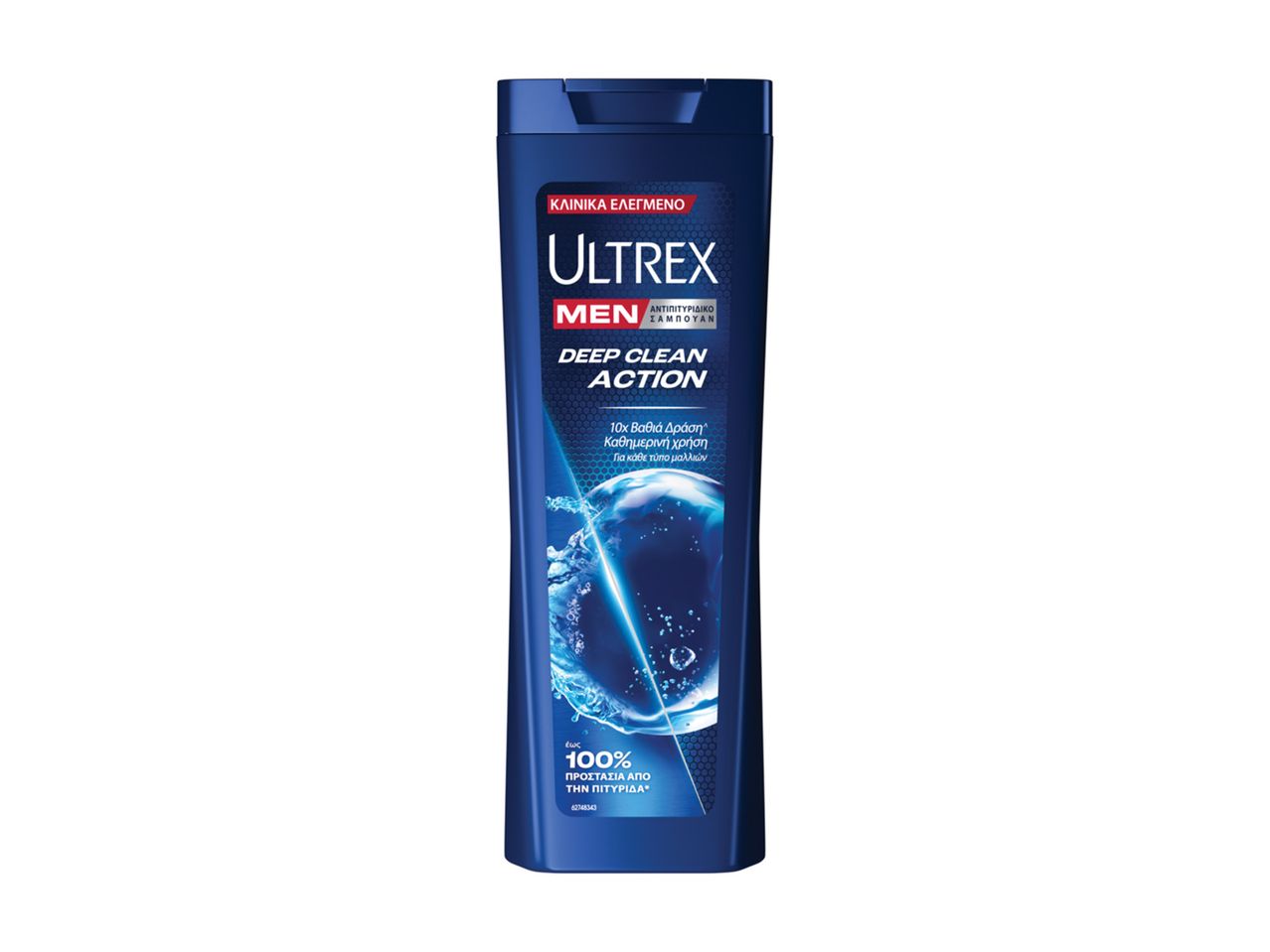 Σαμπουάν Ultrax Men Deep Clean Action.