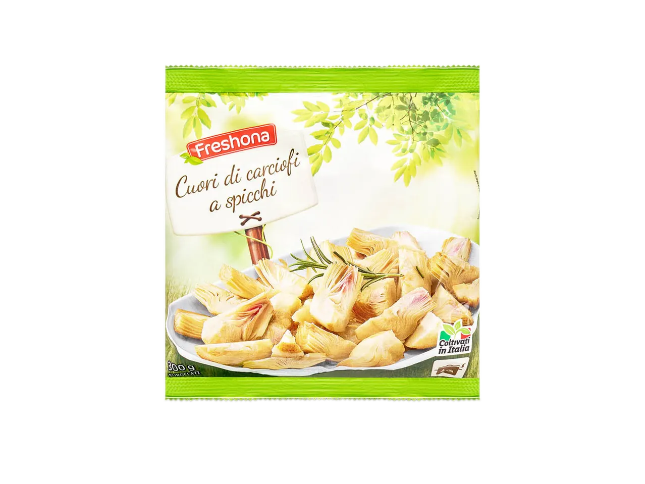 Cuori di carciofi a spicchi