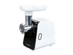 SILVERCREST® 300W Electric Mincer, white and black with a metal grinding head