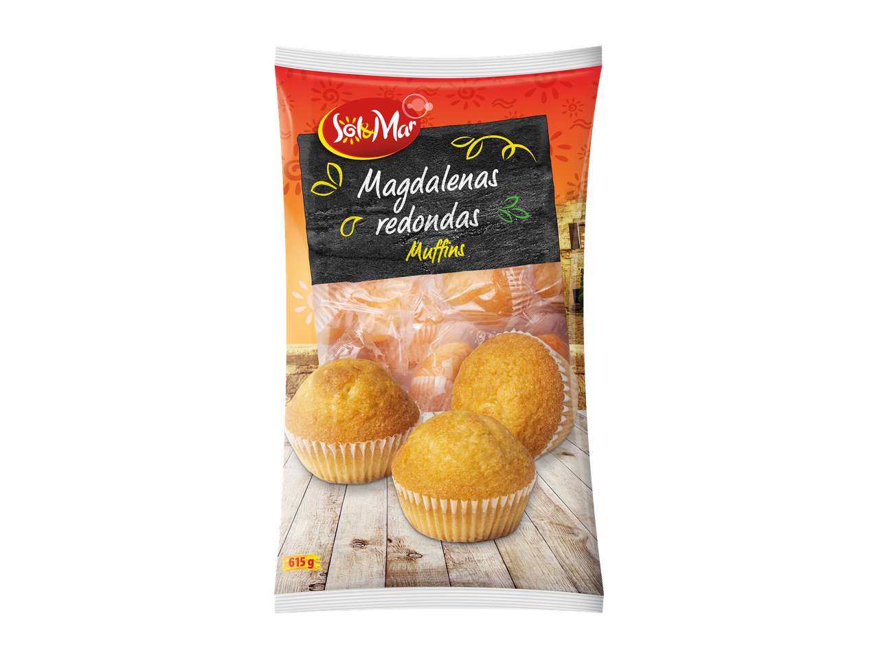 Sol&Mar ronde muffins.