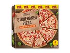 XXL-pakke med 4 stenovnsbagte Margherita-pizzaer, 4x300g, vegetarisk.