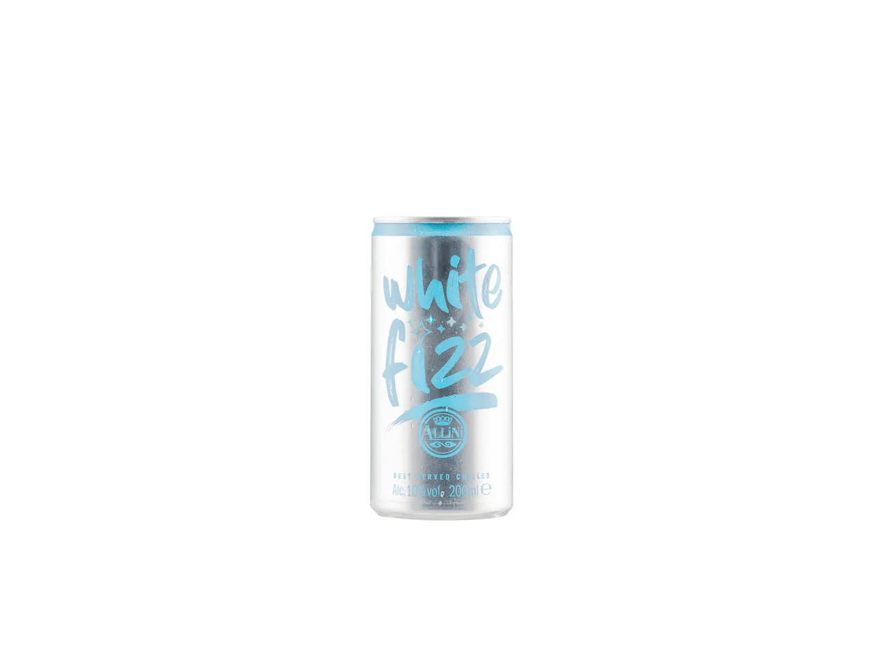 Alain White Fizz can.