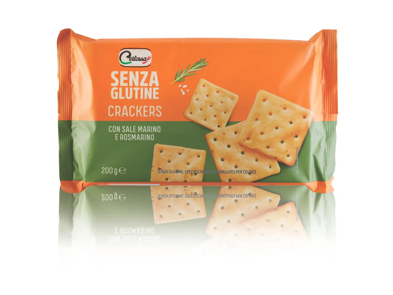 Go to full screen view: Gluten Free Crackers with Rosemary - Image 1
