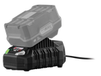 Carregador e bateria X20V Team.